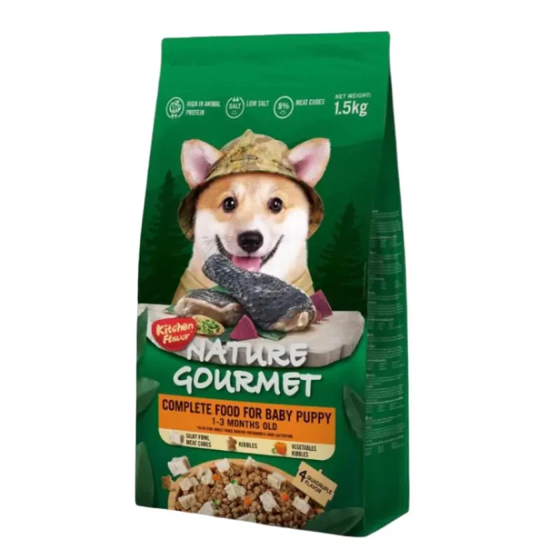 Nature Gourmet – Complete Food for Baby Puppy 1-3 Months Old